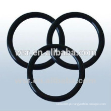 O-ring de borracha preta / o anel